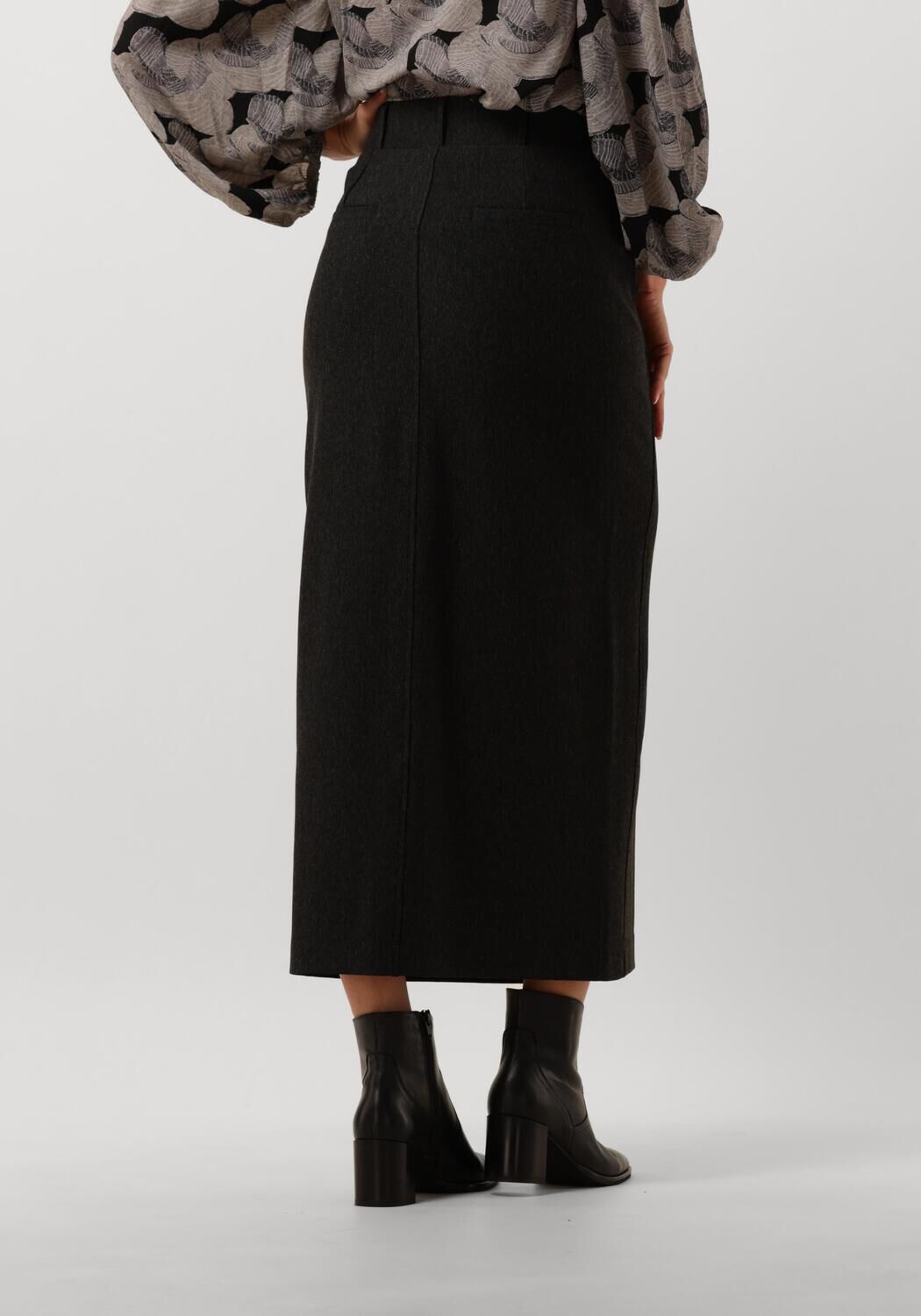 JANSEN AMSTERDAM Dames Rokken Hvm682 Rok Daisy Grijs