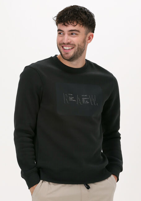 Donkergroene G-STAR RAW Sweater RAW. DOUBLE LAYER R SW - large