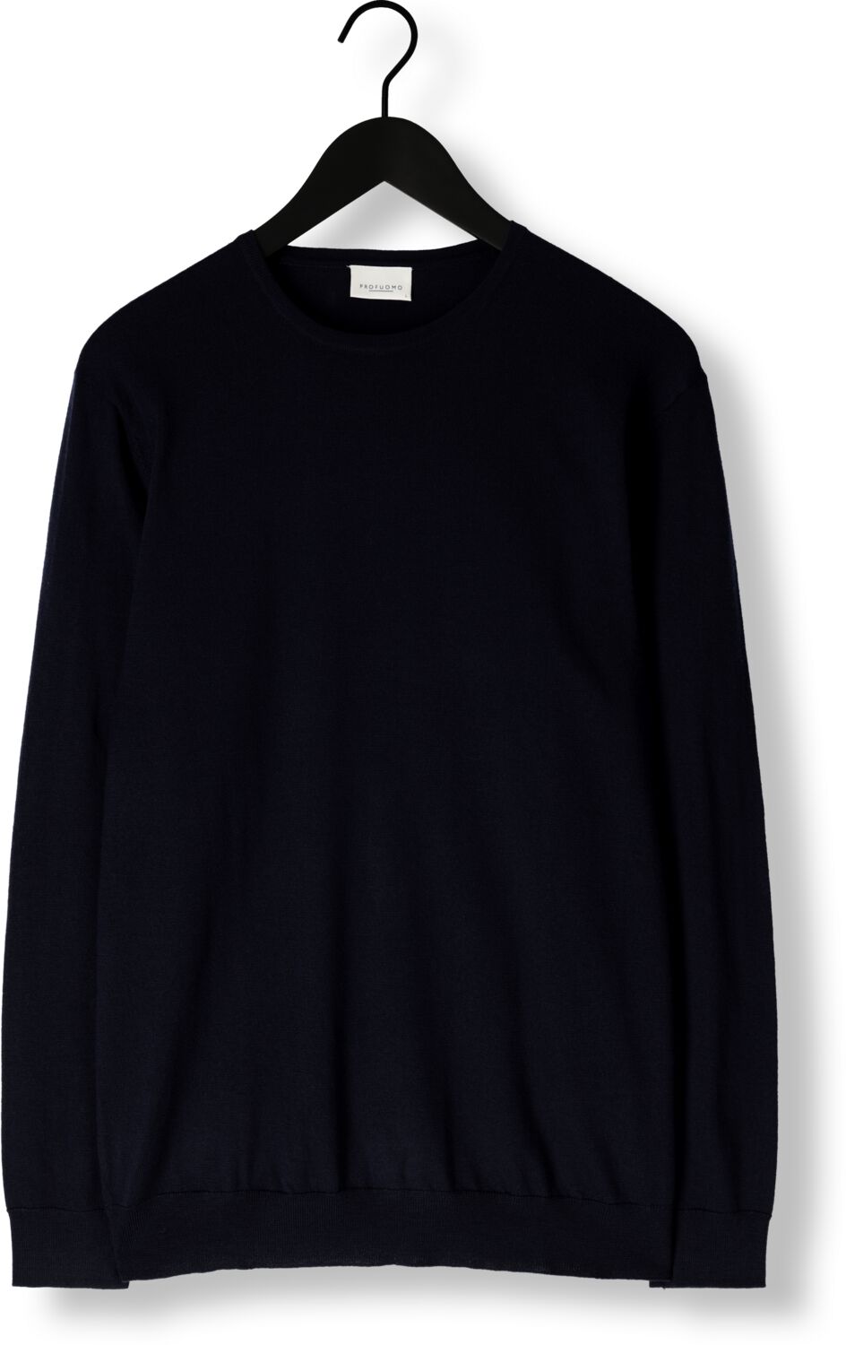 PROFUOMO Heren Truien & Vesten Pullover Crewneck Donkerblauw