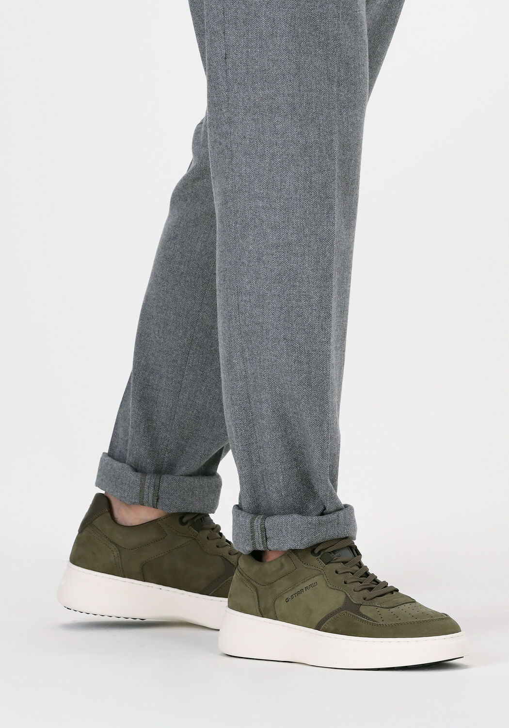 Groene G-STAR RAW Lage sneakers LASH NUB M | Omoda