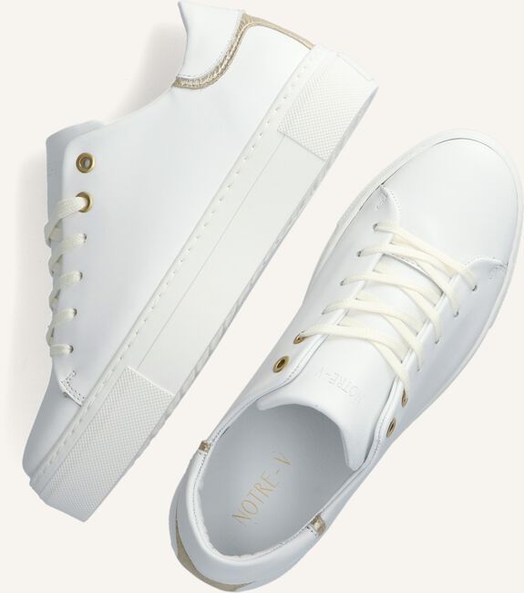 Witte NOTRE-V Lage sneakers J4850E Witte NOTRE-V Lage sneakers J4850E - large