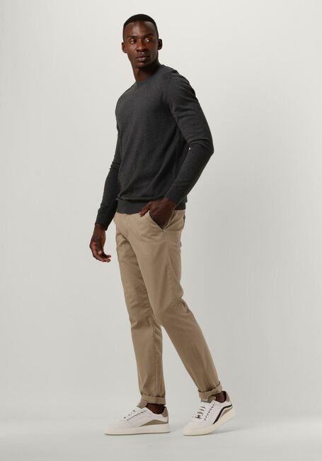 Grijze SELECTED HOMME Trui BERG CREW NECK B NAW - large
