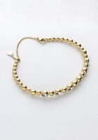 Goudkleurig NOTRE-V Armbanden BANGLE STONE CRYSTAL - medium
