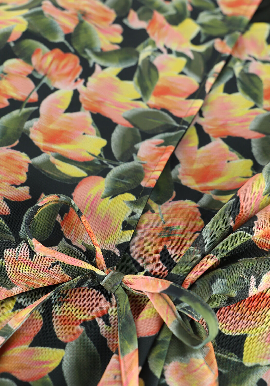 Multi NA-KD Midi jurk OVERLAP MIDI DRESS - large