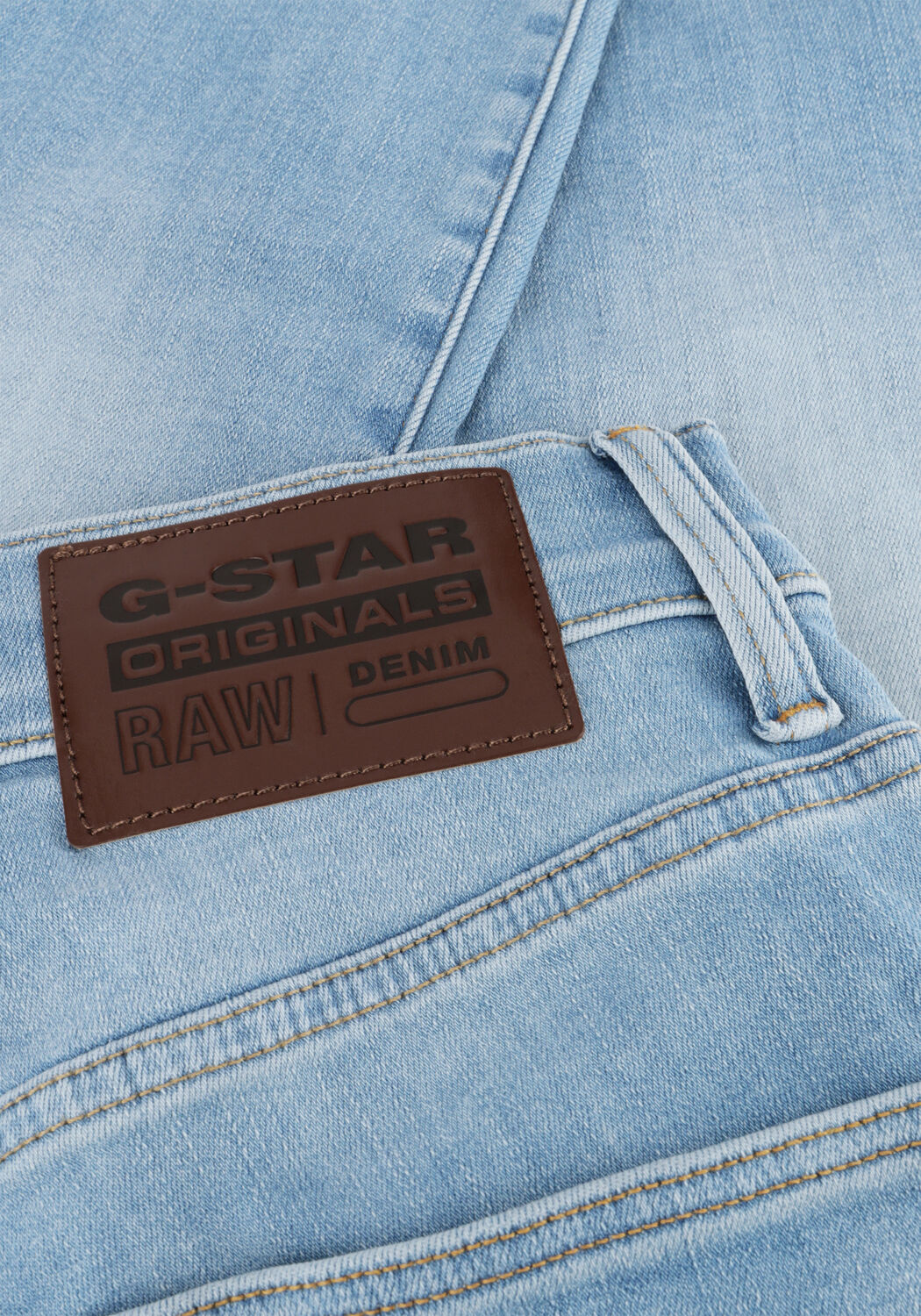 Lichtblauwe G-STAR RAW Skinny jeans REVEND SKINNY - large