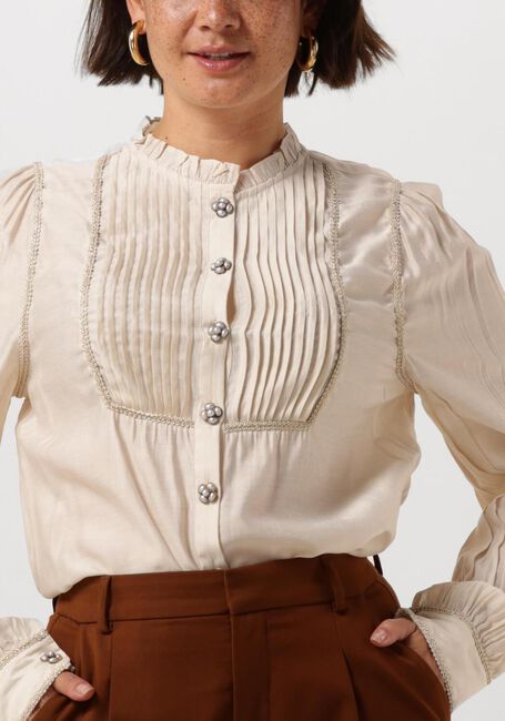 Witte NUKUS Blouses MYANMAR BLOUSE - large