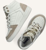 Witte KOEL4KIDS Hoge sneakers 23M005 Witte KOEL4KIDS Hoge sneakers 23M005 - medium