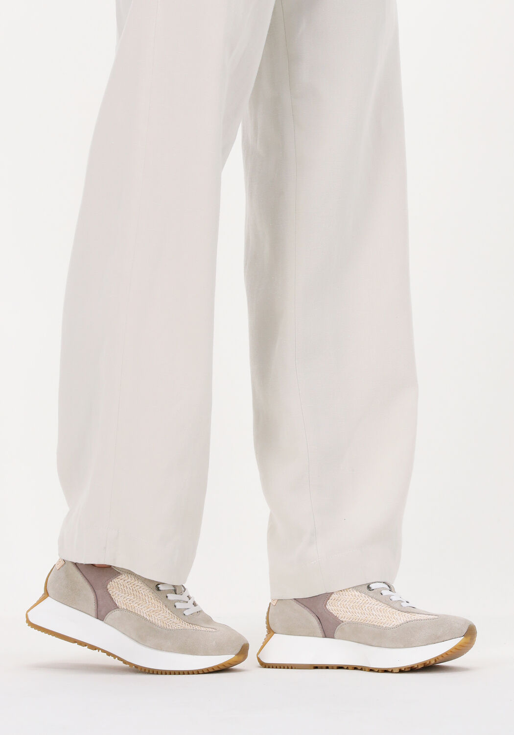 Grijze SHABBIES Lage sneakers 101020286 - large