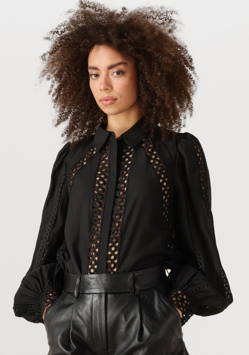 COPENHAGEN MUSE Dames Blouses Cmmolly-shirt Zwart