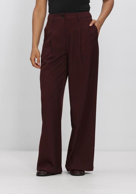 Bordeaux AIMEE THE LABEL Broeken LUXW6 TROUSER - large