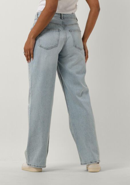 Donkerblauwe MSCH COPENHAGEN Wide jeans MSCHSORA RELAXED JEANS - large