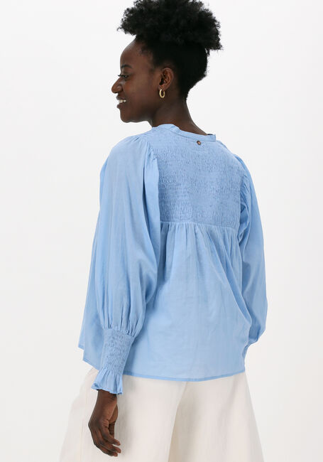 Lichtblauwe ANTIK BATIK Blouses EMMA BLOUSE - large