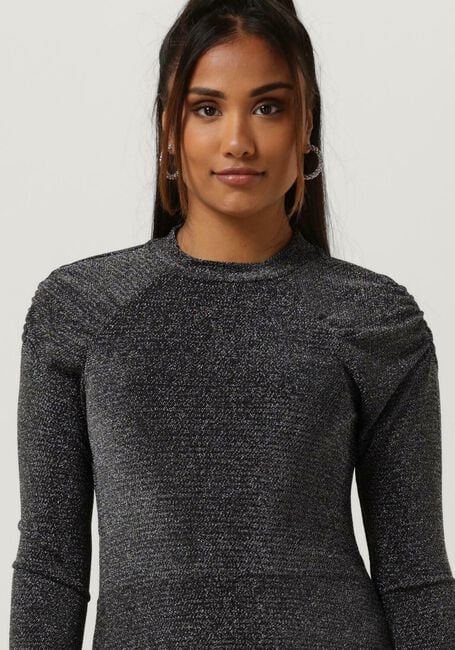 Zilveren LOLLYS LAUNDRY Midi jurk ROSIE DRESS - large