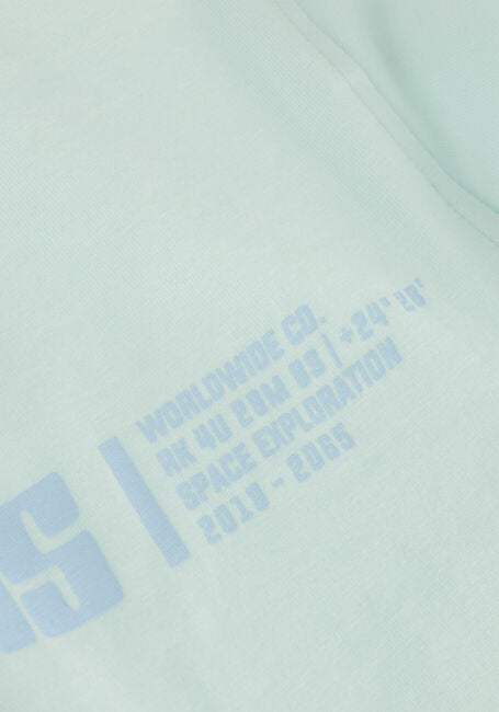 Lichtblauwe MALELIONS T-shirt WORLDWIDE T-SHIRT - large