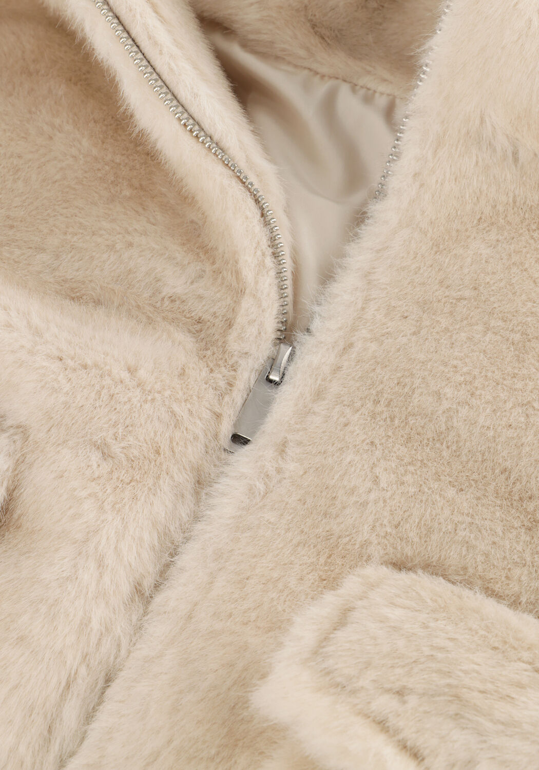 Beige CIRCLE OF TRUST Teddy jas REESE JACKET - large