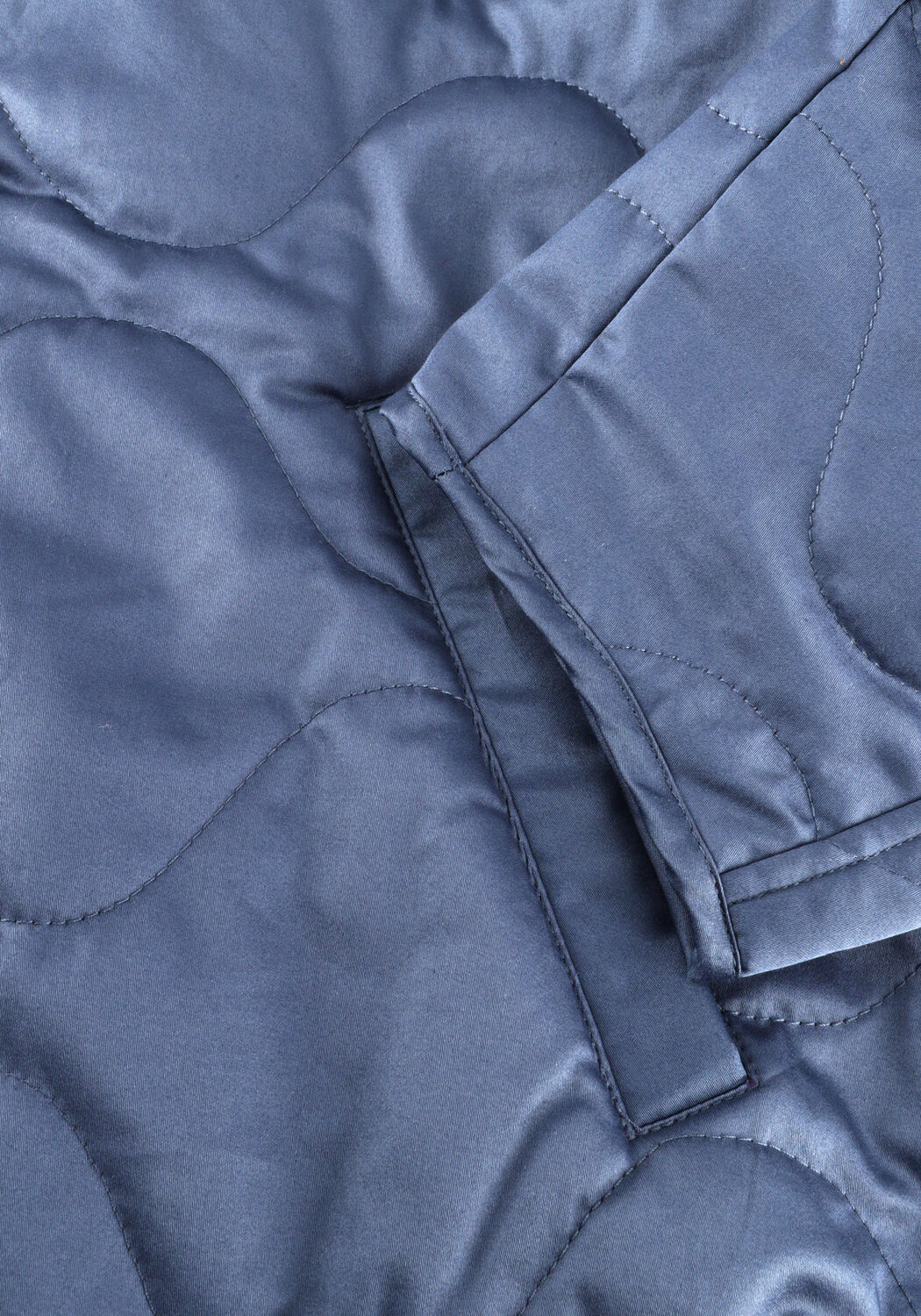 Blauwe MSCH COPENHAGEN Gewatteerde jas MSCHCHISTA JACKET - large