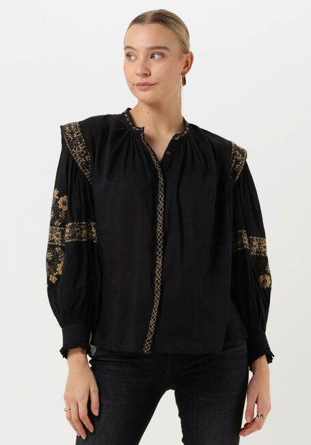 Zwarte ANTIK BATIK Blouse ALAN BLOUSE - large