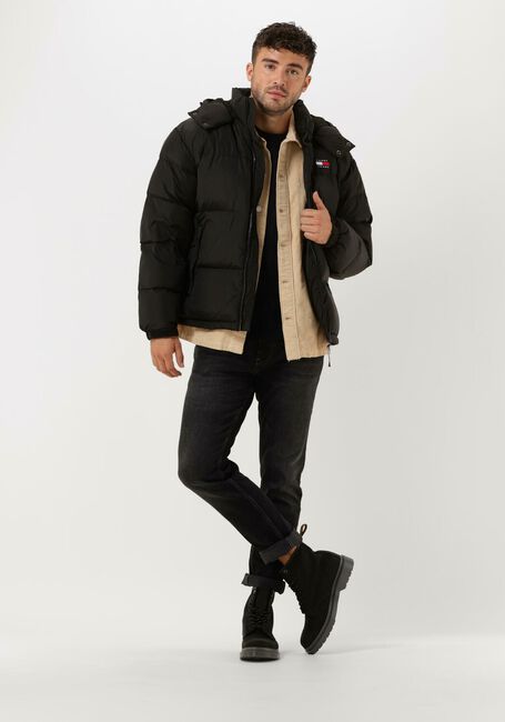 Zwarte TOMMY JEANS Gewatteerde jas TJM ALASKA PUFFER - large