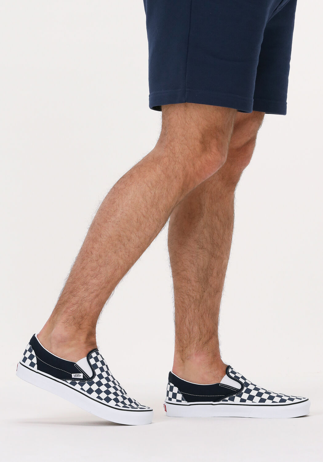 blauwe vans instappers ua classic slip on