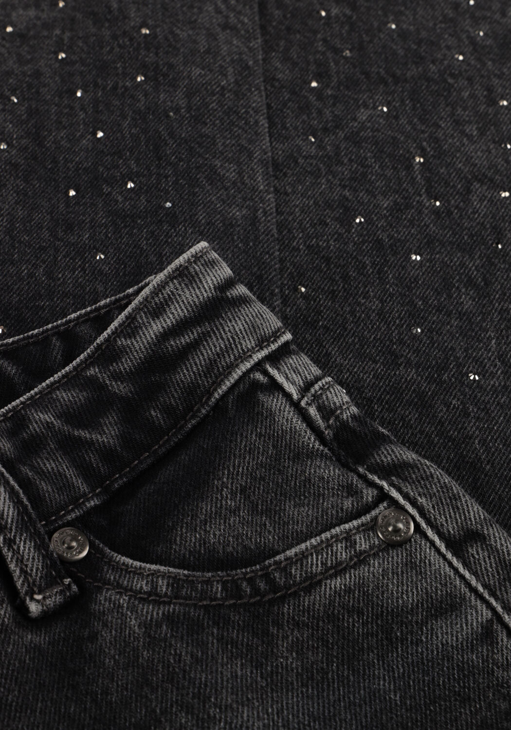 Antraciet YOUR WISHES Wide jeans STRETCH DENIM WIDE LEG GLITTER JEANS - large