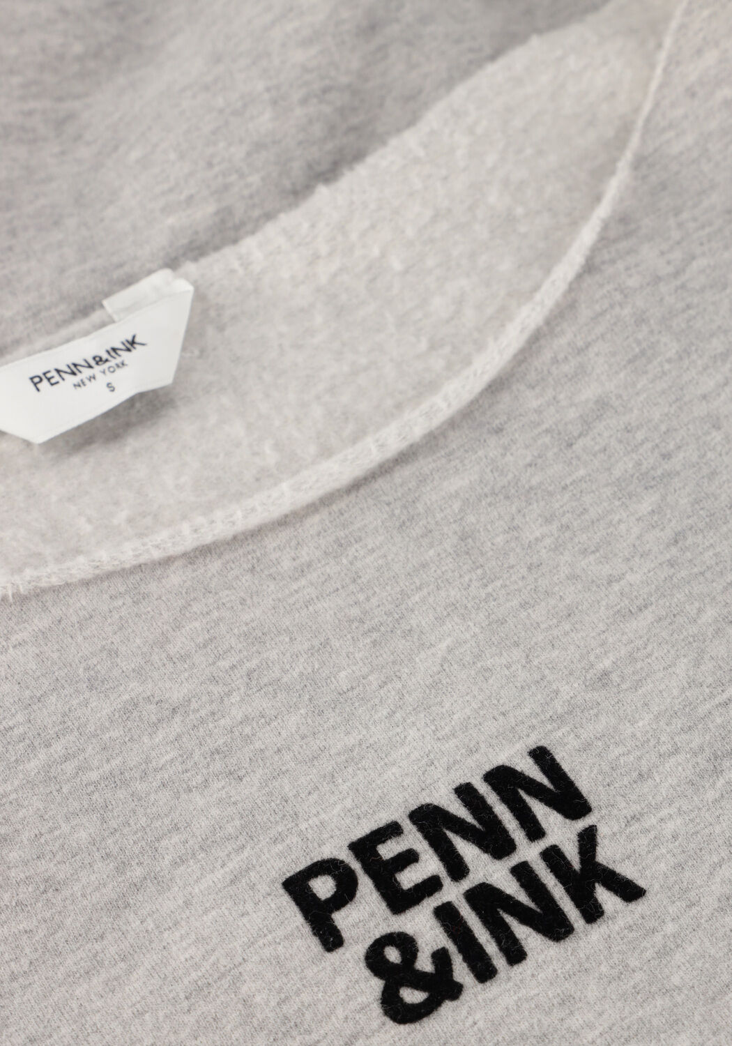 Grijze PENN & INK Trui SWEATER W25F1703 - large