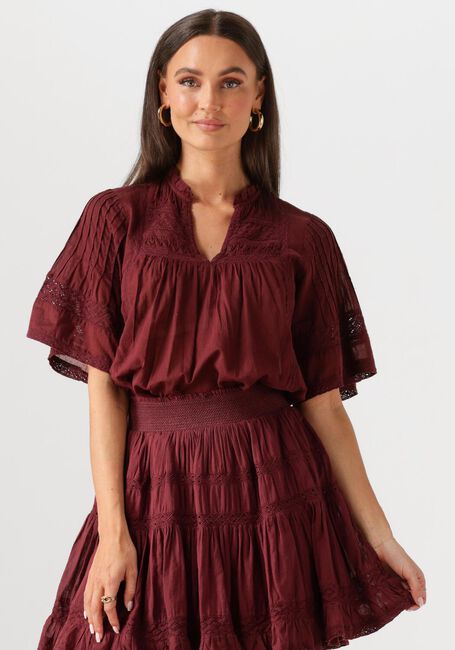 Bordeaux NEO NOIR Blouses SIAMA S VOILE BLOUSE - large