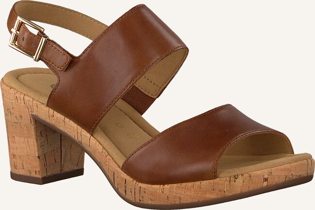 Cognac GABOR Platte sandalen 777.1 Cognac GABOR Platte sandalen 777.1 - large