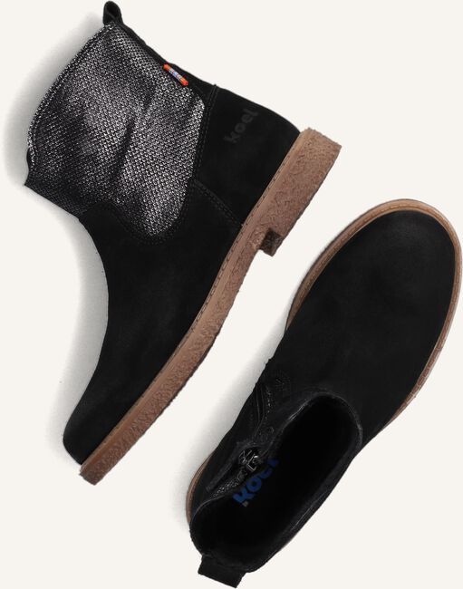 Zwarte KOEL4KIDS Enkellaarsjes 11M003 Zwarte KOEL4KIDS Enkellaarsjes 11M003 - large