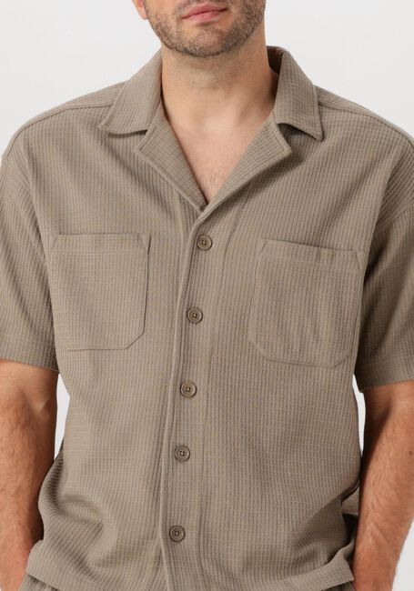 Bruine DRYKORN Casual overhemd LAUWERNZ 522160 - large