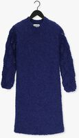 Blauwe JUST FEMALE Midi jurk SAGTA KNIT DRESS