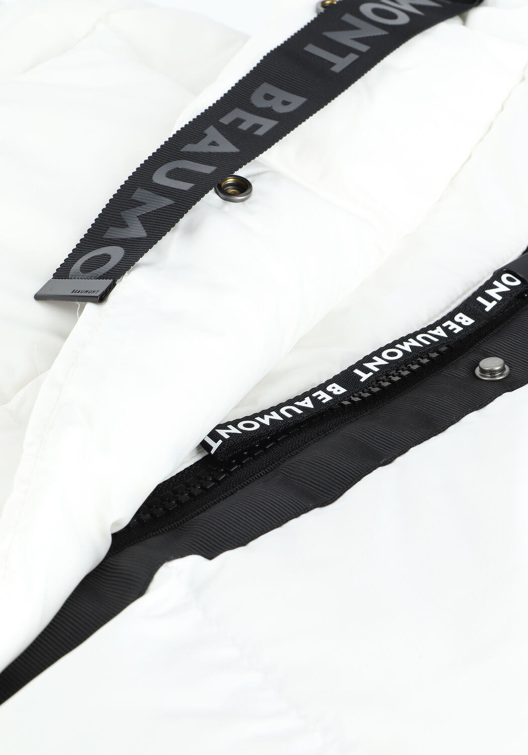 Witte BEAUMONT Gewatteerde jas PUFFER RECYCLED PARKA - large