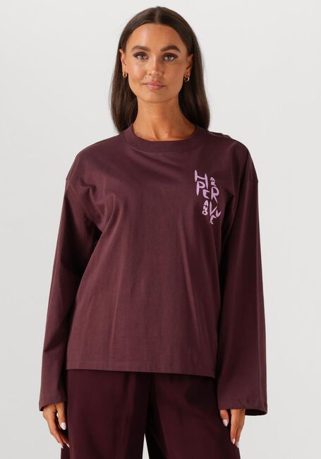 Paarse HARPER & YVE T-shirt ELANA-LS - large