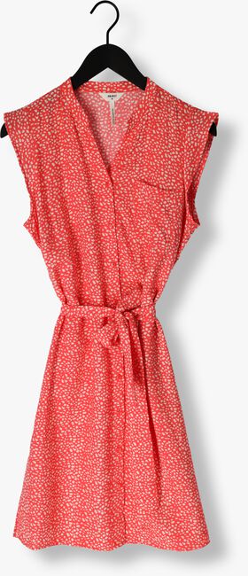 Koraal OBJECT Mini jurk LEONORA SELINE S/S SHIRT DRESS 126 - large