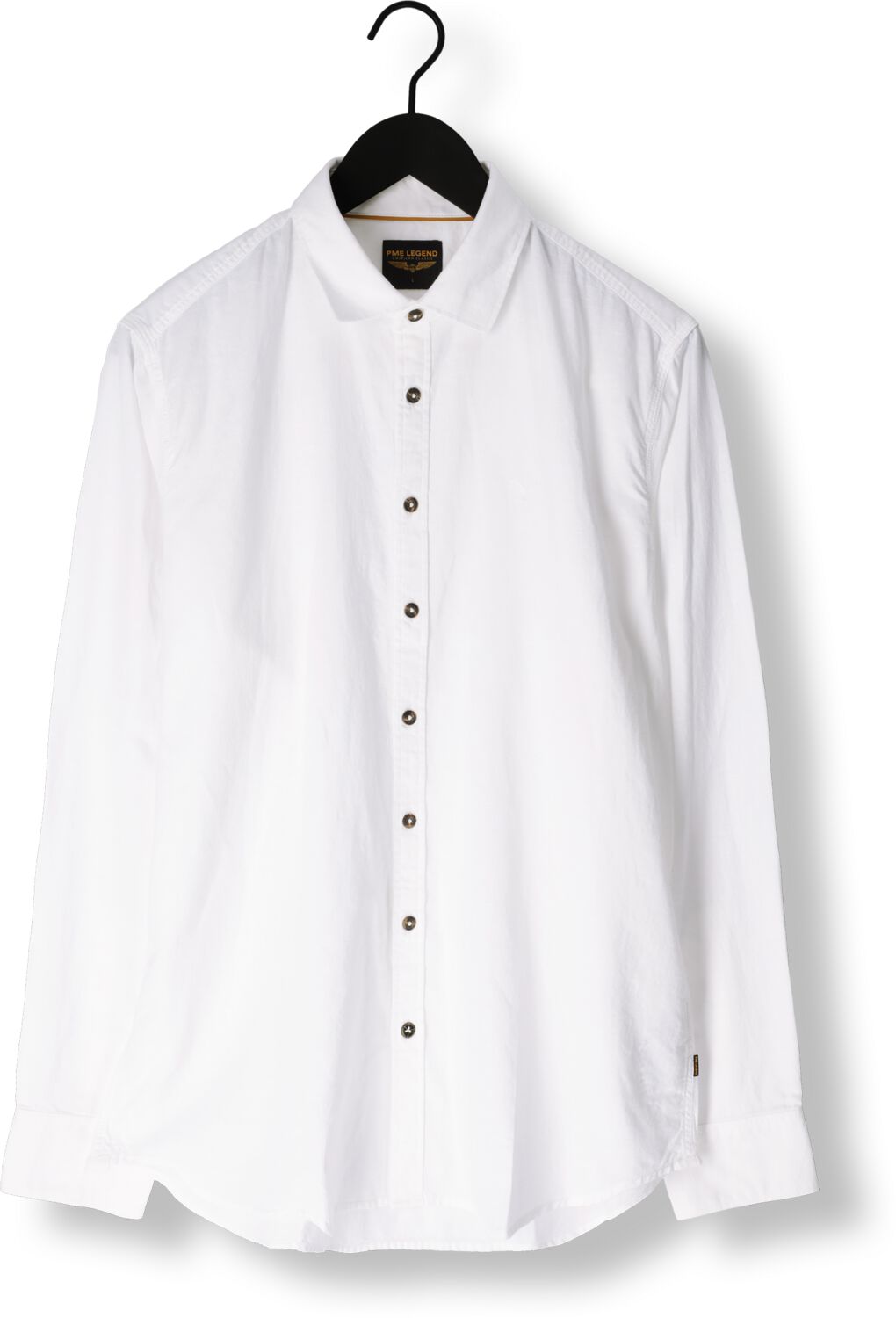 PME LEGEND Heren Overhemden Long Sleeve Shirt Ctn linen Ecru
