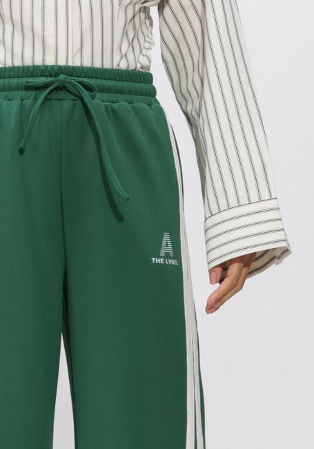 Groene ALIX THE LABEL Wijde broek LADIES KNITTED TAPES TRAINING PANTS - large