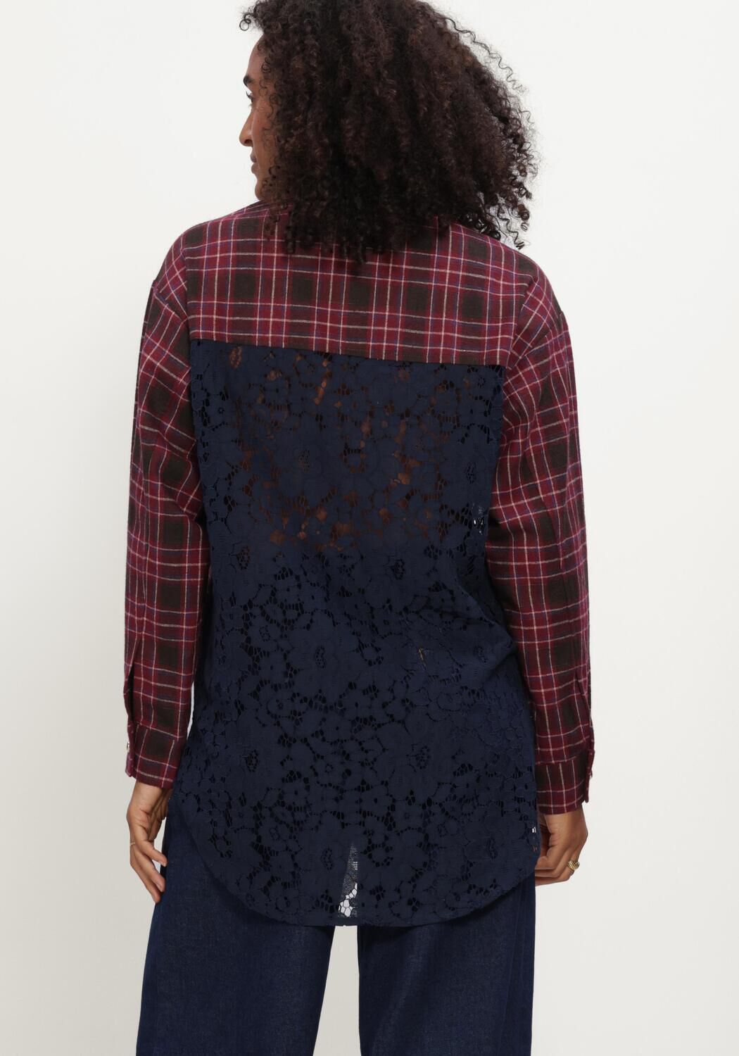 Bordeaux AMAYA AMSTERDAM Blouses THE MUSE BLOUSE - large
