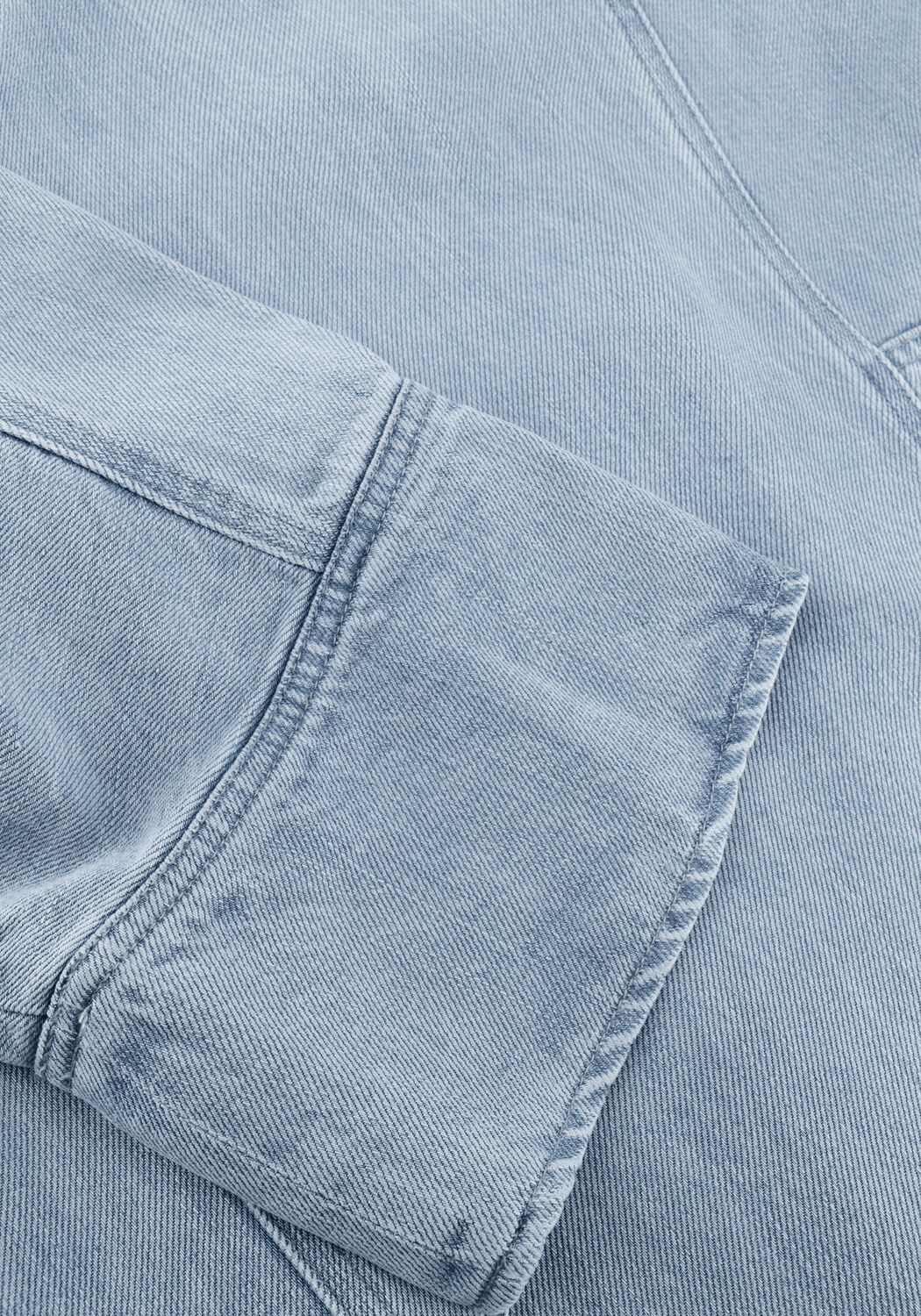 Lichtblauwe ANOTHER LABEL Mini jurk ALGENIVEE DRESS S/S - large