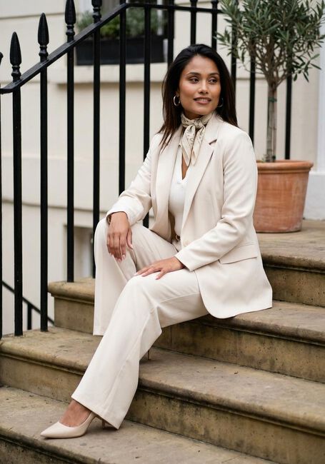Gebroken wit YDENCE Blazer BLAZER MAISIE - large