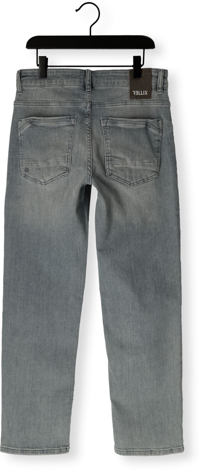 RELLIX Jongens Jeans 2617 Straight Wide Fit Jeans Grijs