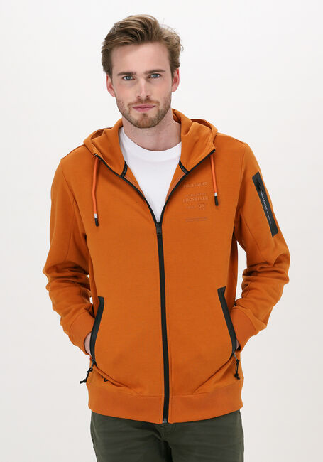 Oranje PME LEGEND Vest HOODED INTERLOCK SWEAT - large