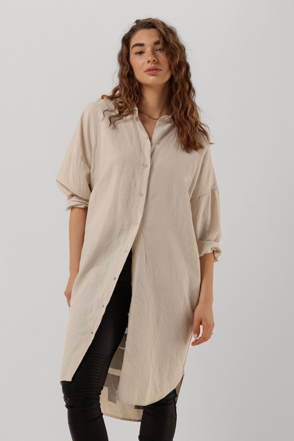 Beige shirt dress outlet