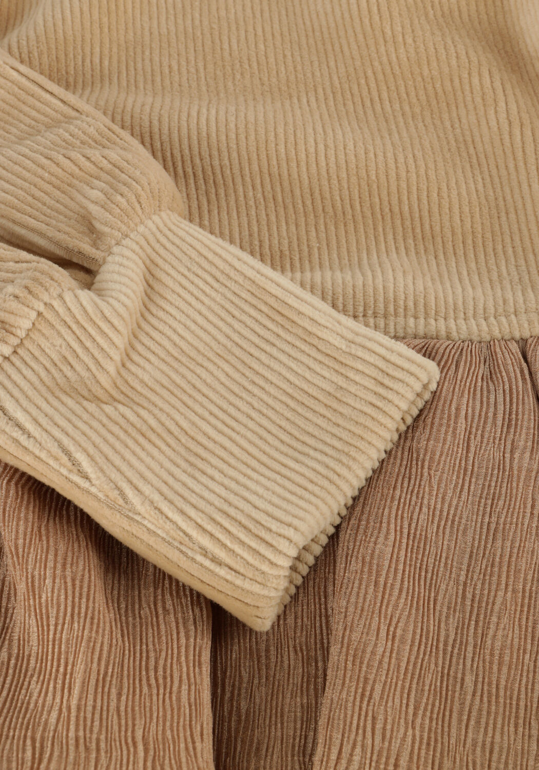 Camel BAJE STUDIO Mini jurk AYLES - large