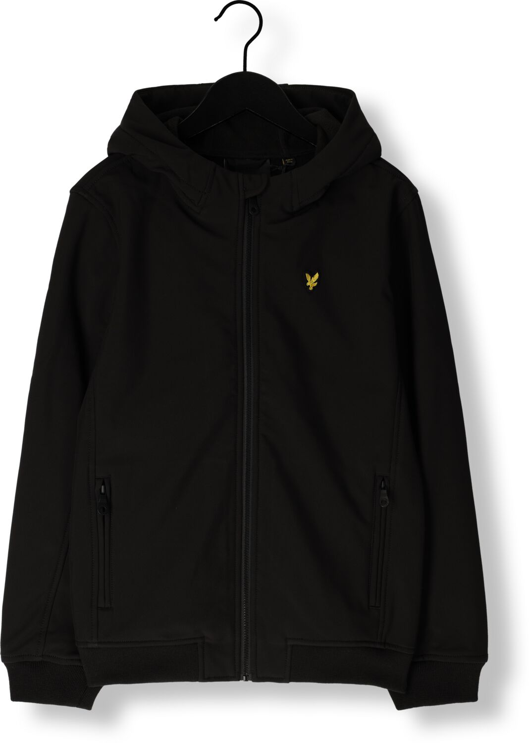 LYLE & SCOTT Jongens Jassen Softshell Hooded Jacket Zwart