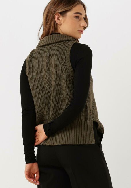 Groene CC HEART Spencer EMILY ZIP KNIT VEST - large