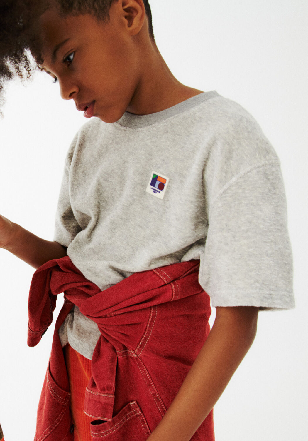 Ecru AMERICAN VINTAGE T-shirt DYTOWN - large