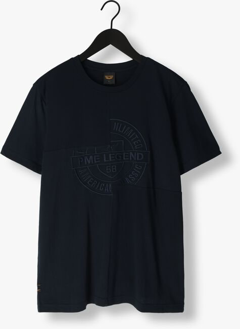 Blauwe PME LEGEND T-shirt SHORT SLEEVE R-NECK PLAY MIX PIQUE - large