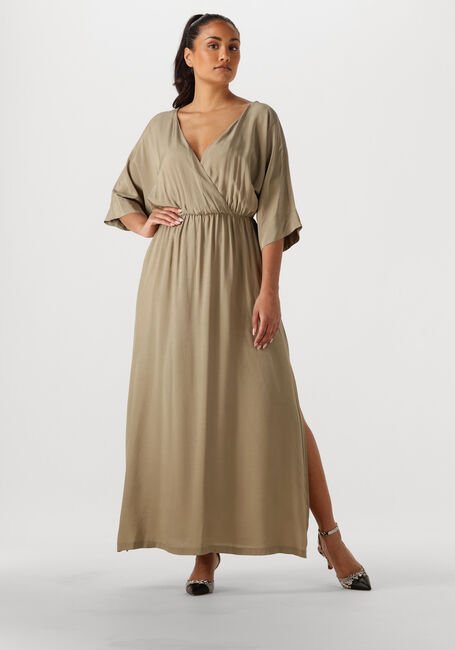 Khaki ACCESS Maxi jurk 53-3363-437 - large