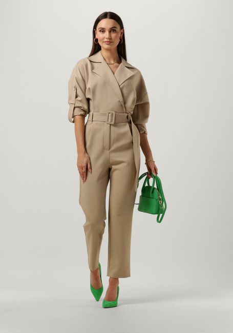 Beige NOTRE-V Jumpsuit NV-BENNY JUMPSUIT - large