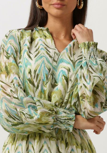 Groene MINUS Mini jurk VALMIA SHORT DRESS - large