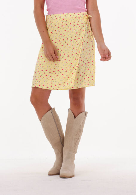 Gele ENVII Minirok ENMALLOW SHORT SKIRT AOP 6891 - large